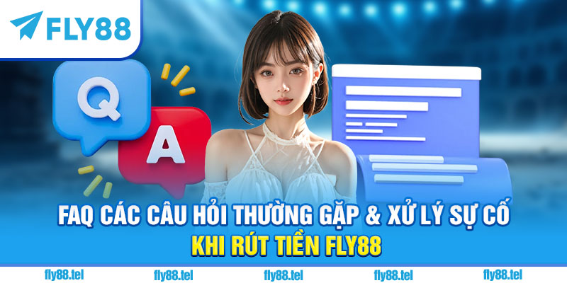 Cách Rút Tiền Fly88 – Hướng Dẫn Mới Nhất, Đầy Đủ Từ A–Z 2025 4 FAQ các câu hỏi thường gặp & xử lý sự cố khi rút tiền Fly88